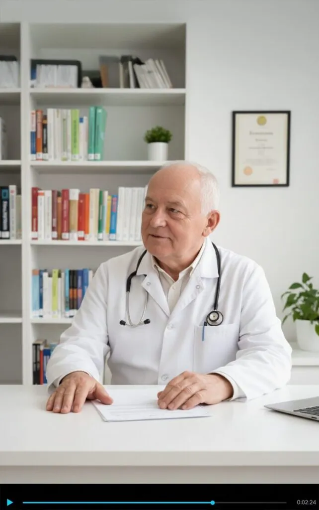 AI visual of a pharmaceutical expert