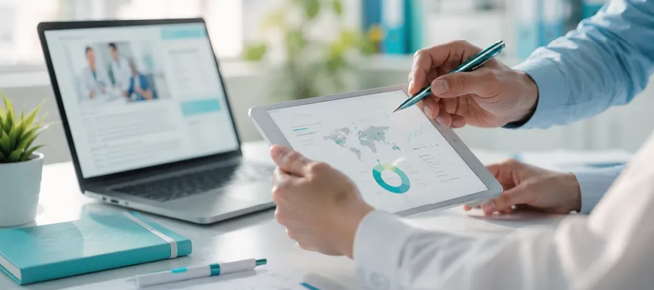 Pharma content and search analysis