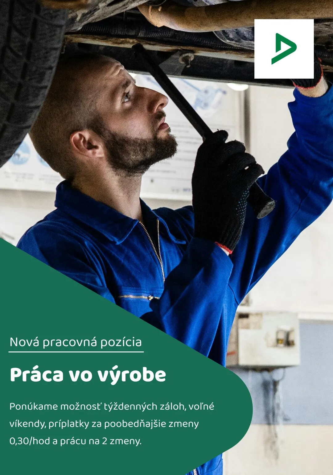 DEKRA recruitment visual for production jobs