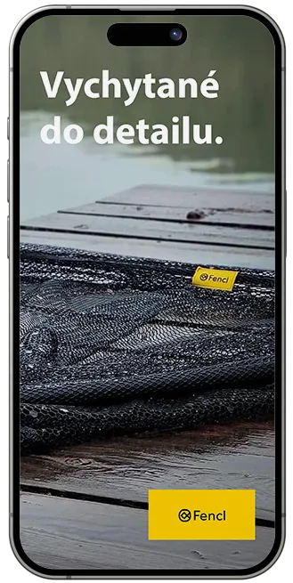 Mobile version of the Fencl e-shop
