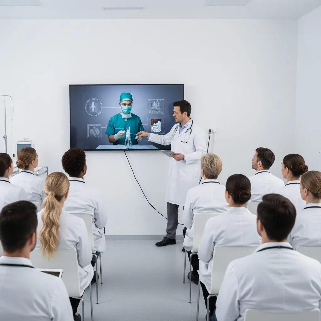 Global pharma production of expert videos